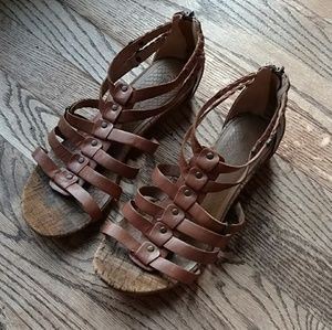 BareTraps Leather Sandals